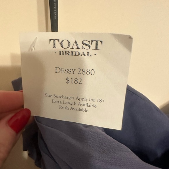 Stormy Bridesmaid Dresses Size 16 W357 - Picture 2 of 8